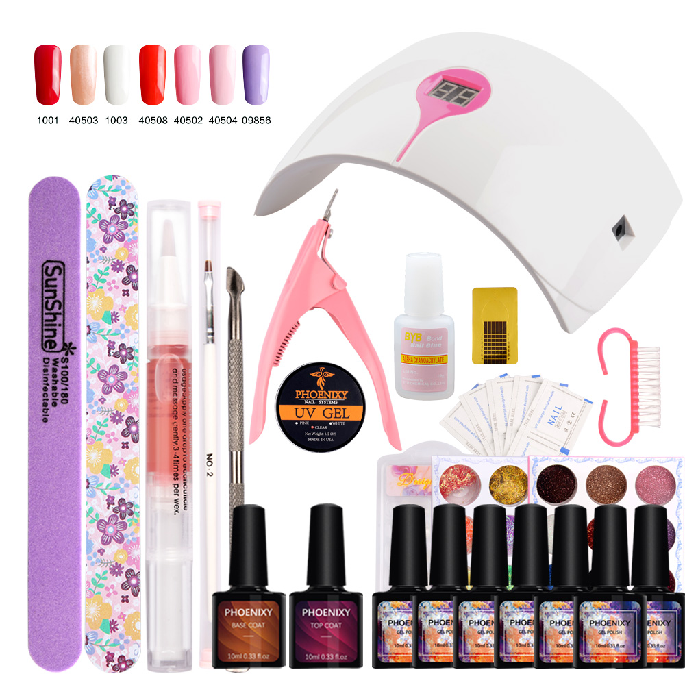Nail Set Nails 24w Led Lamp Gel Nail Art Polish Gel Manicure Set Uv Polish Tools, As pic
Nail Set Nails 24w Led Lamp Gel Nail Art Polish Gel Manicure Set Uv Polish Tools, As pic