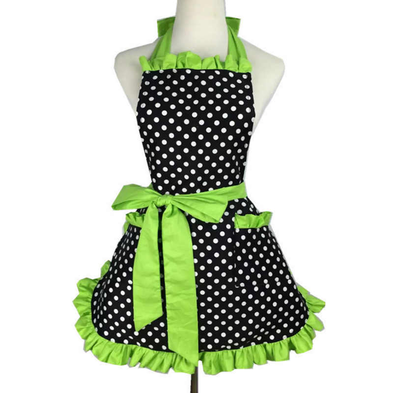 Fashion Sexy green Cute Bib Kitchen Cooking Women Apron Bibs Home Cooking Baking Party Cleaning Apron White Dots Fashion Princess Apron
Fashion Sexy green Cute Bib Kitchen Cooking Women Apron Bibs Home Cooking Baking Party Cleaning Apron White Dots Fashion Princess Apron