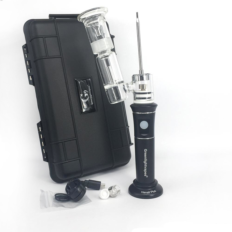 the wax pen portable oil dab rig vaporizer h enail henail plus g9 temperature controller e nail for wax concentrate, Black
the wax pen portable oil dab rig vaporizer h enail henail plus g9 temperature controller e nail for wax concentrate, Black