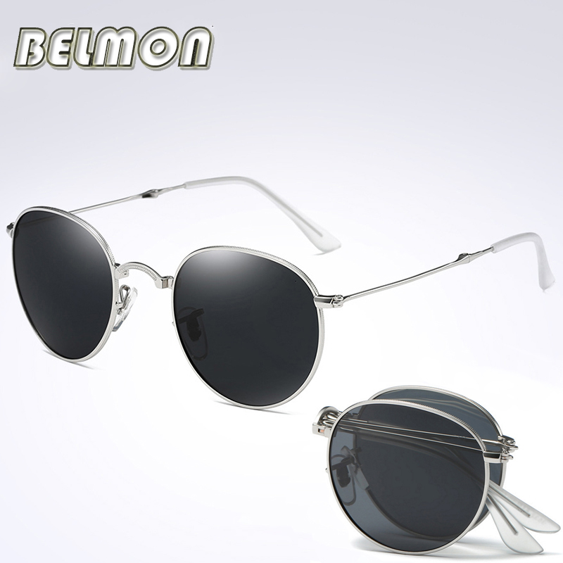 Fashion Folding Polarized Sunglasses Men Women Vintage Round Foldable Sun Glasses For Male Female RS078
Fashion Folding Polarized Sunglasses Men Women Vintage Round Foldable Sun Glasses For Male Female RS078