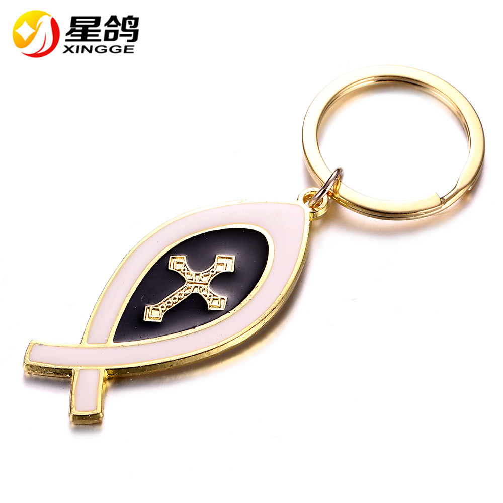 Fashion Design Fish Cross Key Chain metal Christian Jewelry Gifts Cross Key chain key ring Wholesale
Fashion Design Fish Cross Key Chain metal Christian Jewelry Gifts Cross Key chain key ring Wholesale