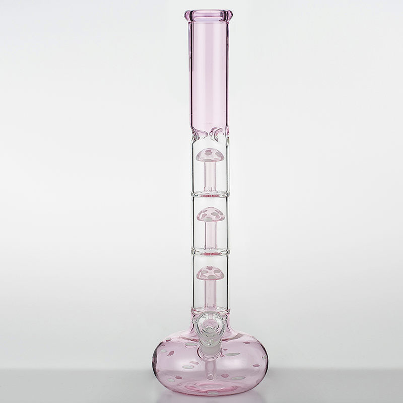 Pink 17 Inches Bongs Thriple Mushroom Diffuser Datachable Stem Diffuser Dab Rig Thick Smoking Hookah 18.8mm Joint Glass Bong
Pink 17 Inches Bongs Thriple Mushroom Diffuser Datachable Stem Diffuser Dab Rig Thick Smoking Hookah 18.8mm Joint Glass Bong