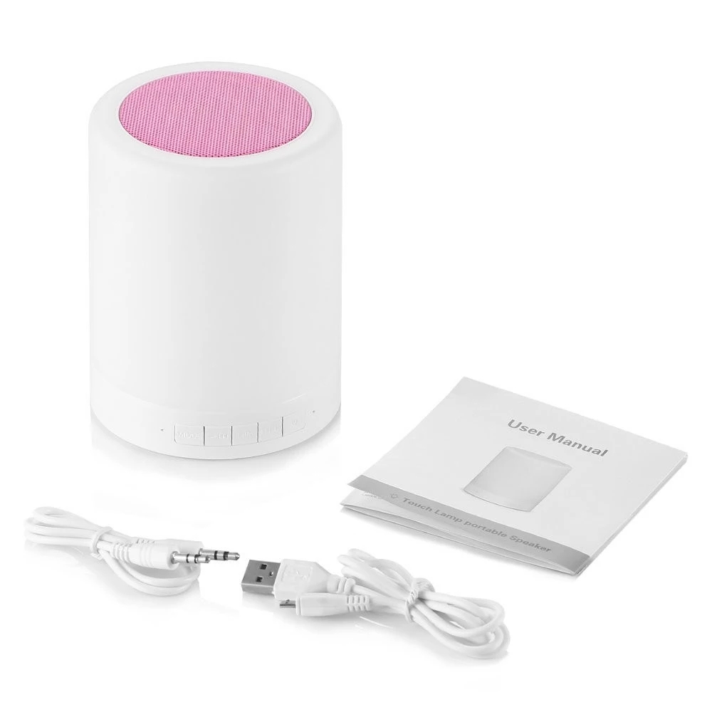 New Arrivals TWS Lamp bluetooth portable speaker Smart Led Light Wireless Outdoor Speaker support TF card Super bass wireless spea