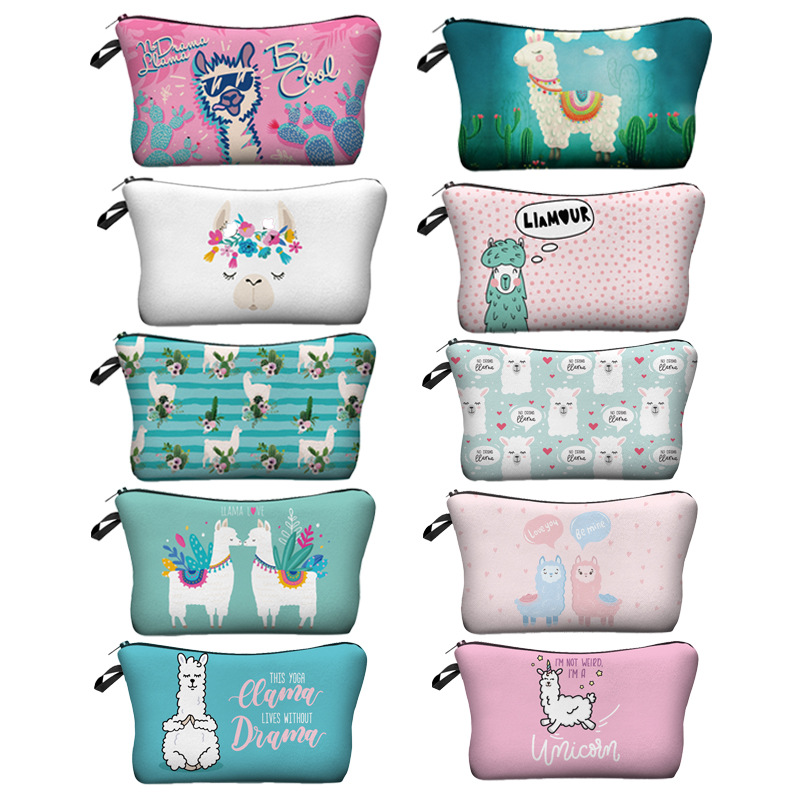 Baby Alpaca 3D Print Coin Purse cartoon Alpacasso women Cosmetic bag children wallet 10 styles Storage bag C5144, White
Baby Alpaca 3D Print Coin Purse cartoon Alpacasso women Cosmetic bag children wallet 10 styles Storage bag C5144, White