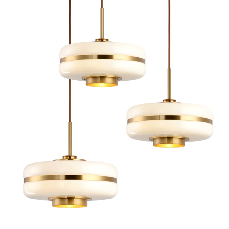 Hot LED Modern Lamps Pendant Table Lamp Bedroom Lamp Glass Office Living Room Pendant Light Fitting Creativity
