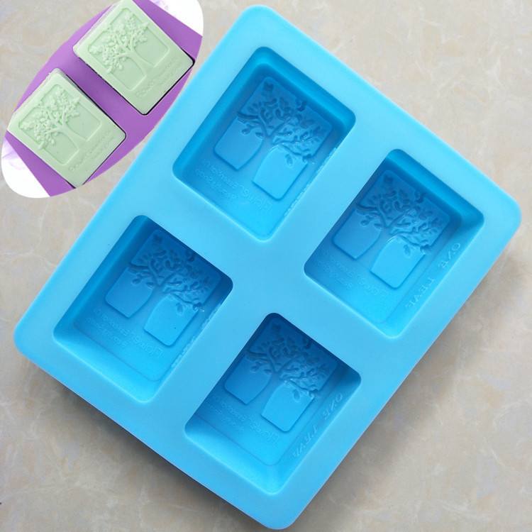 DIY Cook Mould 4 Even Happiness Tree Silica Gel Soap Dye Easy Release Reusage High Temperature Resistance Cold Soapmaking Mould
DIY Cook Mould 4 Even Happiness Tree Silica Gel Soap Dye Easy Release Reusage High Temperature Resistance Cold Soapmaking Mould