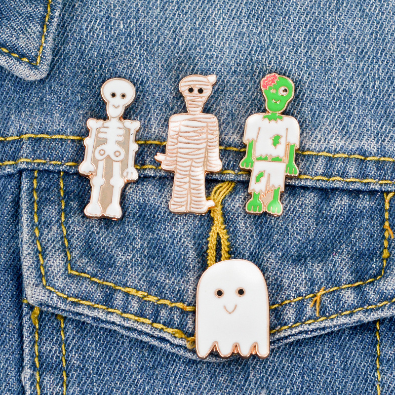 Halloween Cartoon Skull Ghost Mummy Women Brooches Collar Pins Set Enamel Button For Jacket Shirt Small Lapel Pin Clothes Badge Wholesale
Halloween Cartoon Skull Ghost Mummy Women Brooches Collar Pins Set Enamel Button For Jacket Shirt Small Lapel Pin Clothes Badge Wholesale