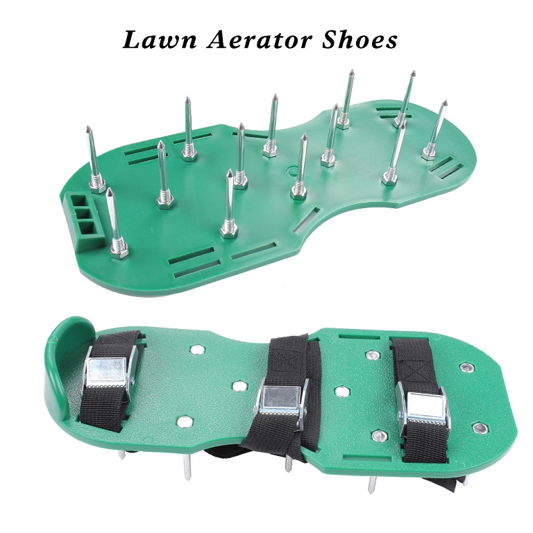 Lawn Aerator Shoes with 3 Adjustable Straps & Metal Buckles & Secure Steel Spikes Universal Size Lawn Spiked Shoes
Lawn Aerator Shoes with 3 Adjustable Straps & Metal Buckles & Secure Steel Spikes Universal Size Lawn Spiked Shoes