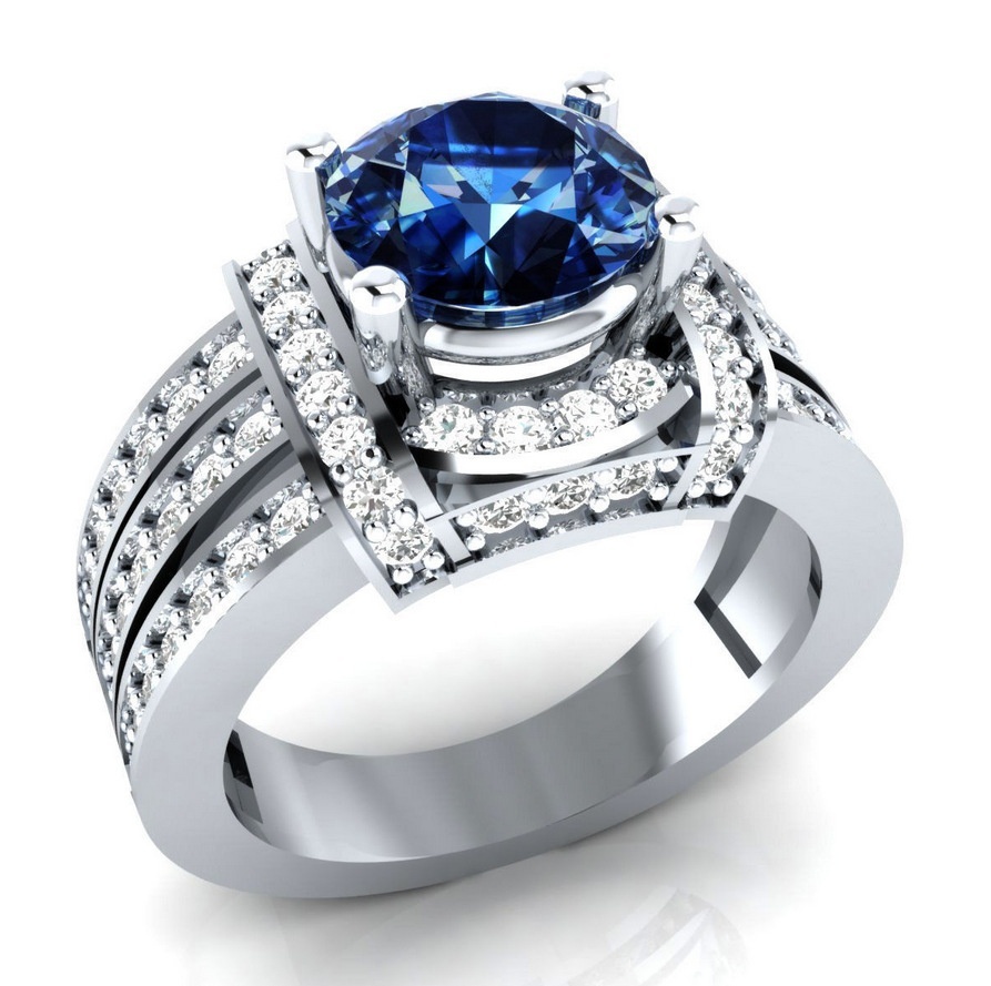 Vintage Women's Jewelry 925 Sterling Silver Ring Blue Sapphire Diamond Antique Proposal Gift Rings Bridal Wedding Band RIngs Size 6-10
Vintage Women's Jewelry 925 Sterling Silver Ring Blue Sapphire Diamond Antique Proposal Gift Rings Bridal Wedding Band RIngs Size 6-10