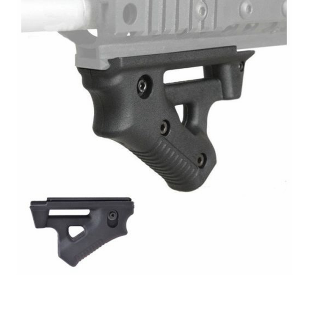 BLACK Tactical Ergonomic Canted Foregrip Rail Mount Angled Front Fore Grip for Picatinny Weaver Rails BK
BLACK Tactical Ergonomic Canted Foregrip Rail Mount Angled Front Fore Grip for Picatinny Weaver Rails BK