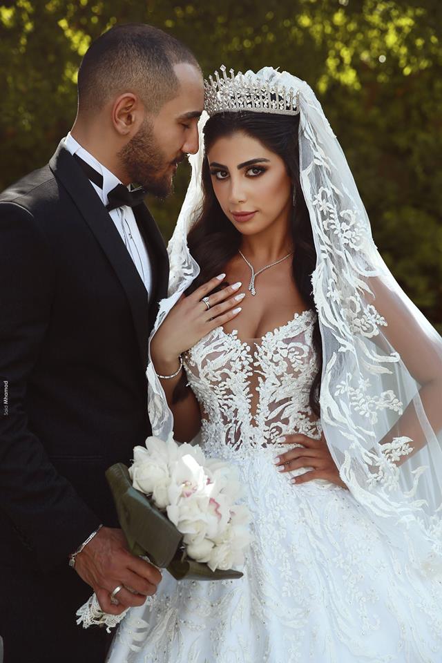 Vintage Lace Ball Gown Wedding Dresses Sexy V Neck Luxury Bridal Gowns Court Train Appliqued Backless Plus Size Wedding Dress Custom