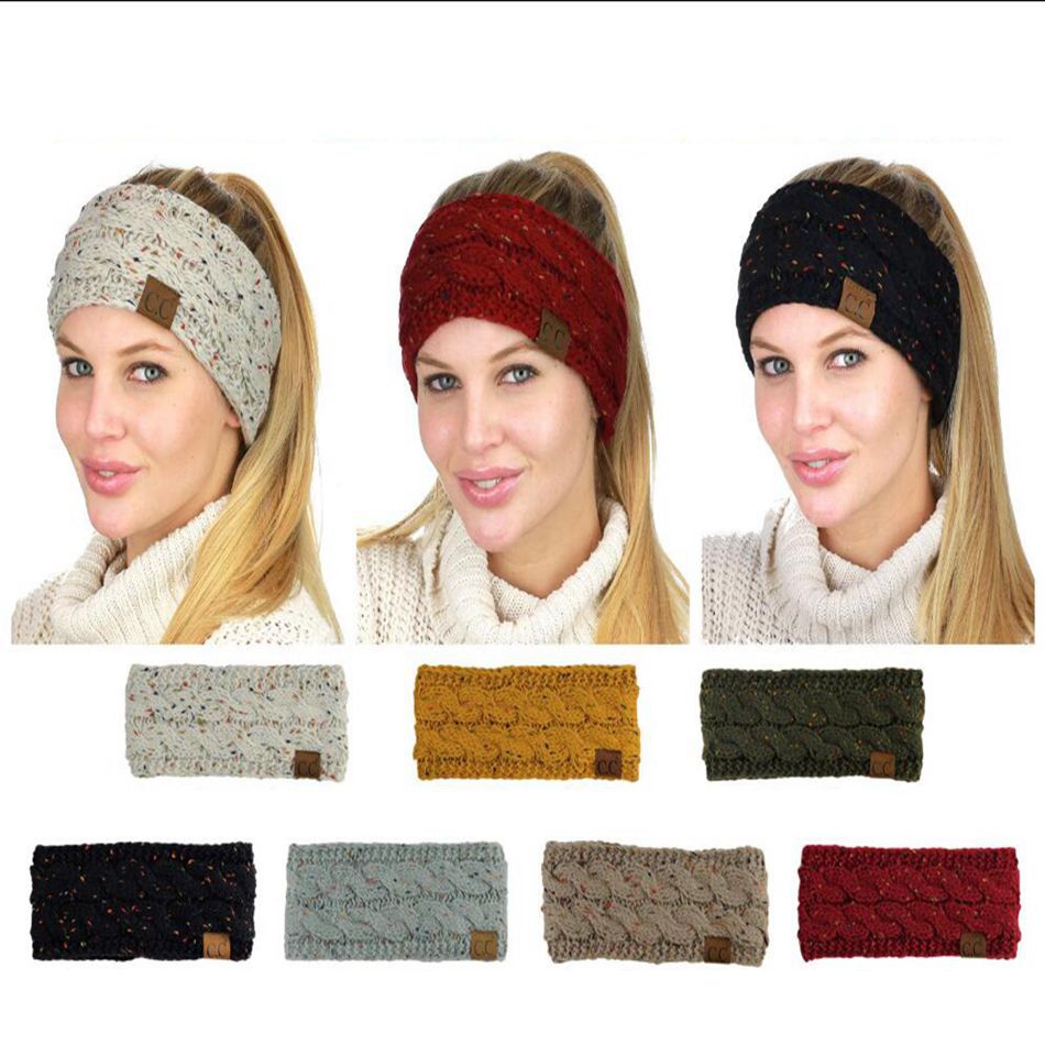 CC Head Band 7 Colors Colorful Confetti Cable Knit Ear Warmer Head Wrap Earflaps Cap Hair Band Headwear LJJO4531, As picture
CC Head Band 7 Colors Colorful Confetti Cable Knit Ear Warmer Head Wrap Earflaps Cap Hair Band Headwear LJJO4531, As picture