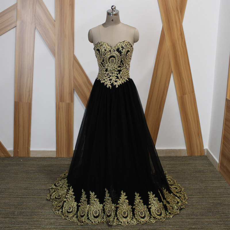 Black And Gold Long Prom Dresses Evening Dress 2020 Real High Quality Lace Tulle A Line Long Formal Gowns Custom Made Arabic Party Dresses, Gray
Black And Gold Long Prom Dresses Evening Dress 2020 Real High Quality Lace Tulle A Line Long Formal Gowns Custom Made Arabic Party Dresses, Gray