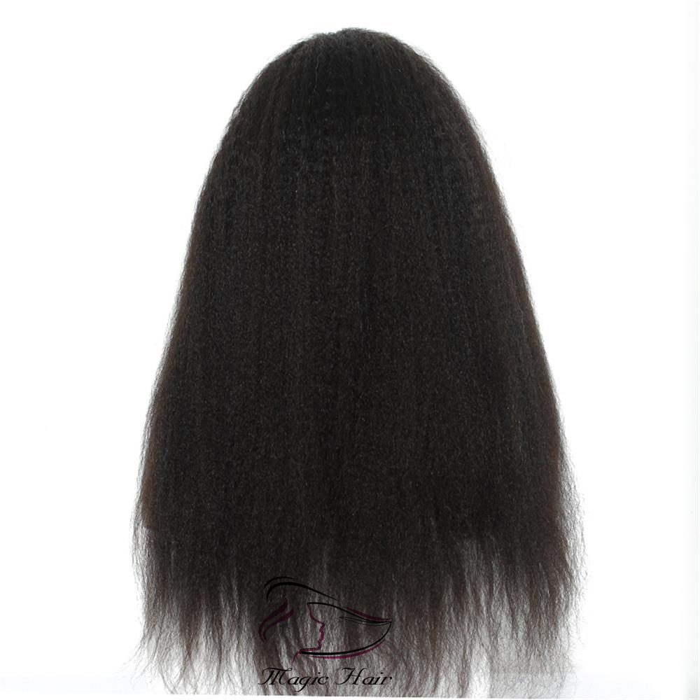 360 Full Lace Human Hair Wigs 8A Virgin Peruvian Hair kinky Straight Afro Lace Wigs For Black Women Baby Hair Freeship