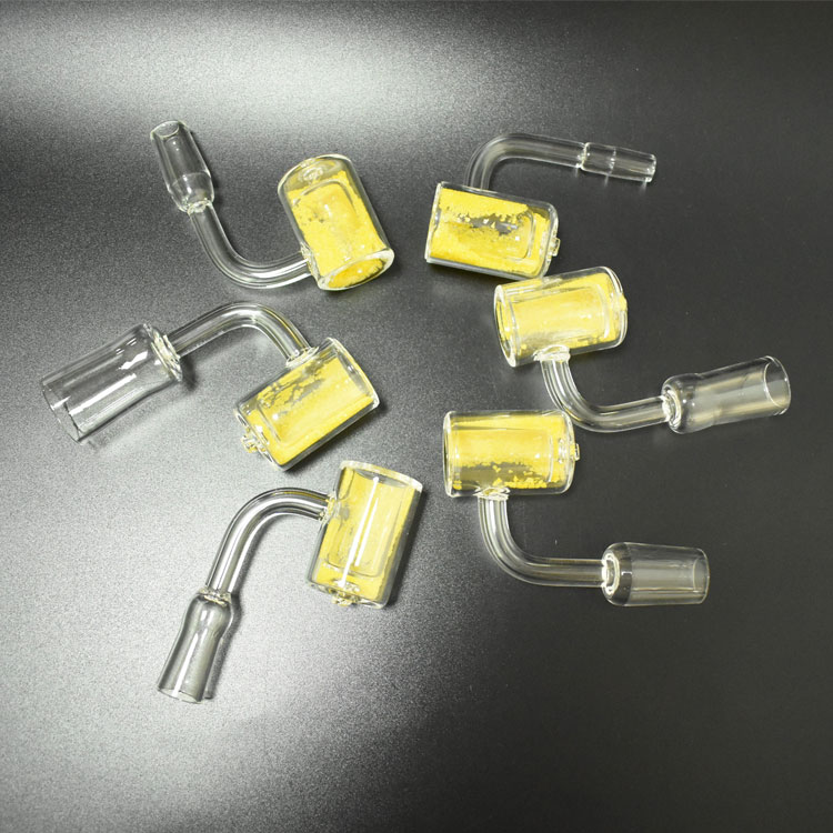 25mm OD XXL Quartz Thermochromic Bucket Domeless Thermal Banger Nails 10mm 14mm 18mm Male Female Yellow Sand Color Changing For Glass Bongs
25mm OD XXL Quartz Thermochromic Bucket Domeless Thermal Banger Nails 10mm 14mm 18mm Male Female Yellow Sand Color Changing For Glass Bongs