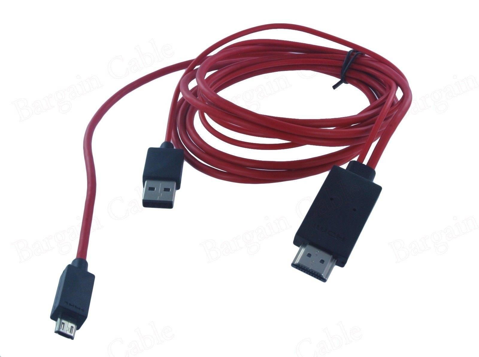Micro USB to 1080P HDTV Adapter Cable for Samsung Galaxy S5/S4/S3 NOTE3 2
