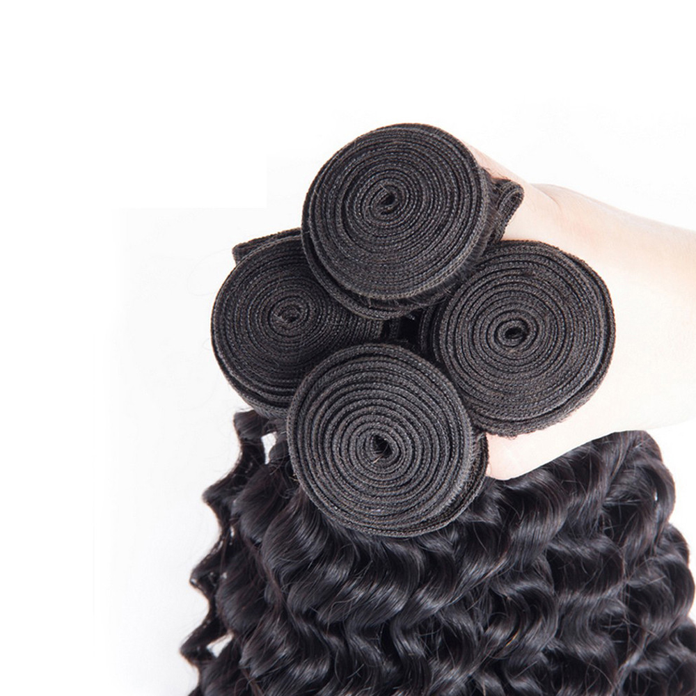 8A Peruvian Inaian Brazilian Cuticle Aligned Hair Remy Human Hair Water Wave Bundles With Closure Hair Extensioon Dhgate