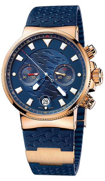 Top sell man watch blue Dial Stainless Steel quartz movement mens stopwatch Watches UN08