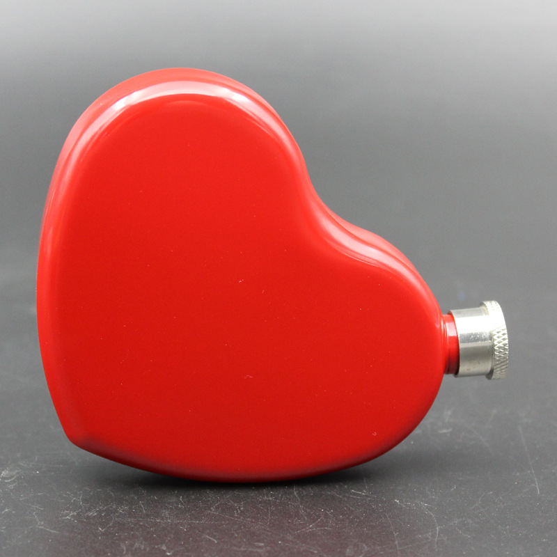 4.4 OZ Stainless Steel Portable Painted Heart Shape Small Hip Flask Whiskey Vodka Bottle Valentine's Day As Gift Wine Preferred
4.4 OZ Stainless Steel Portable Painted Heart Shape Small Hip Flask Whiskey Vodka Bottle Valentine's Day As Gift Wine Preferred
