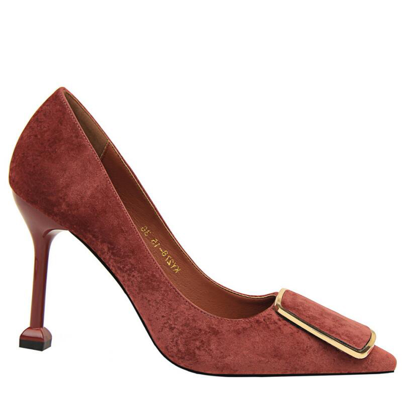 Dress Shoes Women Heels Party Shoe Pumps Heel Ladies Shoes Pumps Wedding Shoe Women High Heels Pachwork Square Buck chaussures, Black
Dress Shoes Women Heels Party Shoe Pumps Heel Ladies Shoes Pumps Wedding Shoe Women High Heels Pachwork Square Buck chaussures, Black