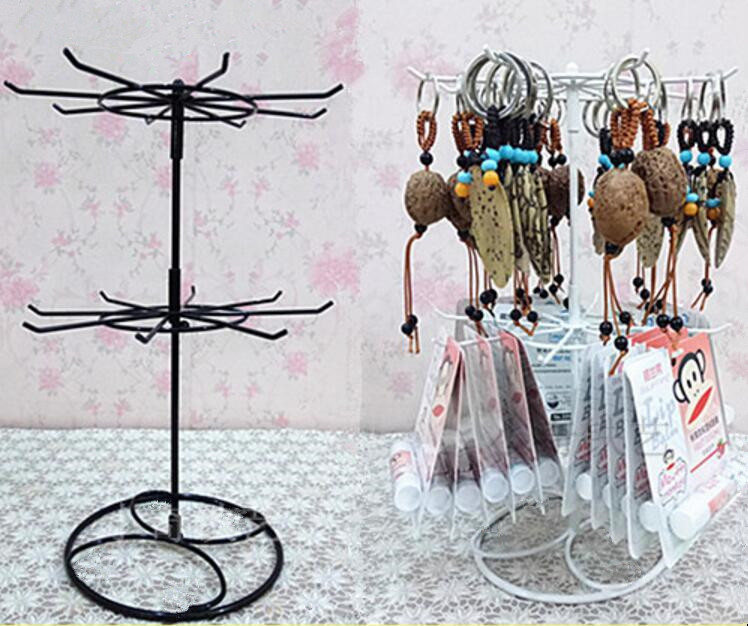 Free shipping double layers Metal Necklace Chain Bracelet Rotation display Holder Jewelry Display Stand Rack wig tie scarves bracelet Hanger
Free shipping double layers Metal Necklace Chain Bracelet Rotation display Holder Jewelry Display Stand Rack wig tie scarves bracelet Hanger