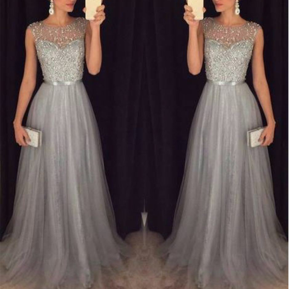 Fashion Sequin Patchwork Dress 2018 Evening Party Sleeveless O Neck Long Belt Slim Elegant Summer Dress Women Maxi Mesh Vestidos 
Fashion Sequin Patchwork Dress 2018 Evening Party Sleeveless O Neck Long Belt Slim Elegant Summer Dress Women Maxi Mesh Vestidos