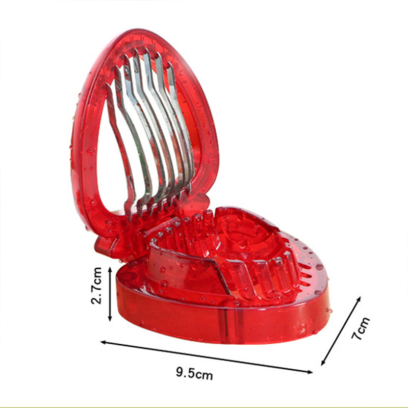 5pcs Strawberry Slicer Stainless Steel Kitchenware Plastic Fruit Carving Tools Strawberry Cake Decoration Salad Cutter
5pcs Strawberry Slicer Stainless Steel Kitchenware Plastic Fruit Carving Tools Strawberry Cake Decoration Salad Cutter