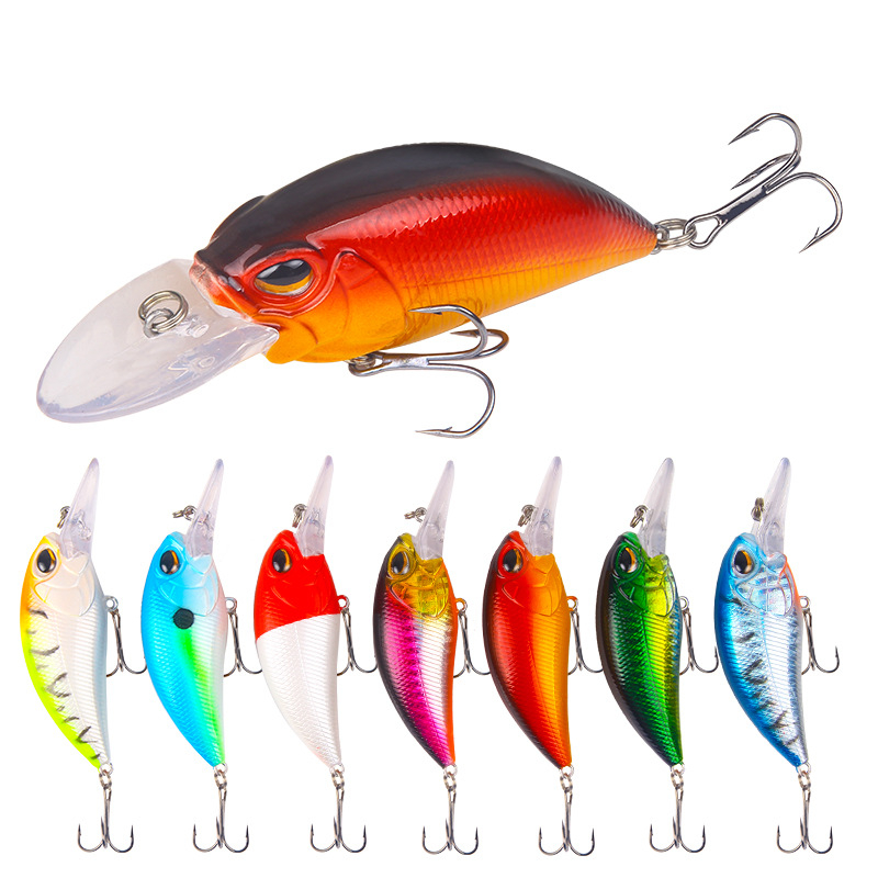 New Realistic Fat Fish Crankbait 7colors 4.5cm 8.4g Crank Laser Fishing bait Micro hard lure
New Realistic Fat Fish Crankbait 7colors 4.5cm 8.4g Crank Laser Fishing bait Micro hard lure