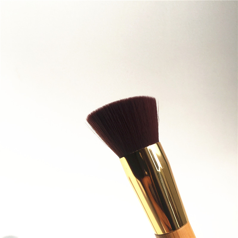 TT-Series The slenderizer bamboo contouring brush -Multi-functional double-ended contour Foundation brush- Beauty Makeup Brushes Blender
