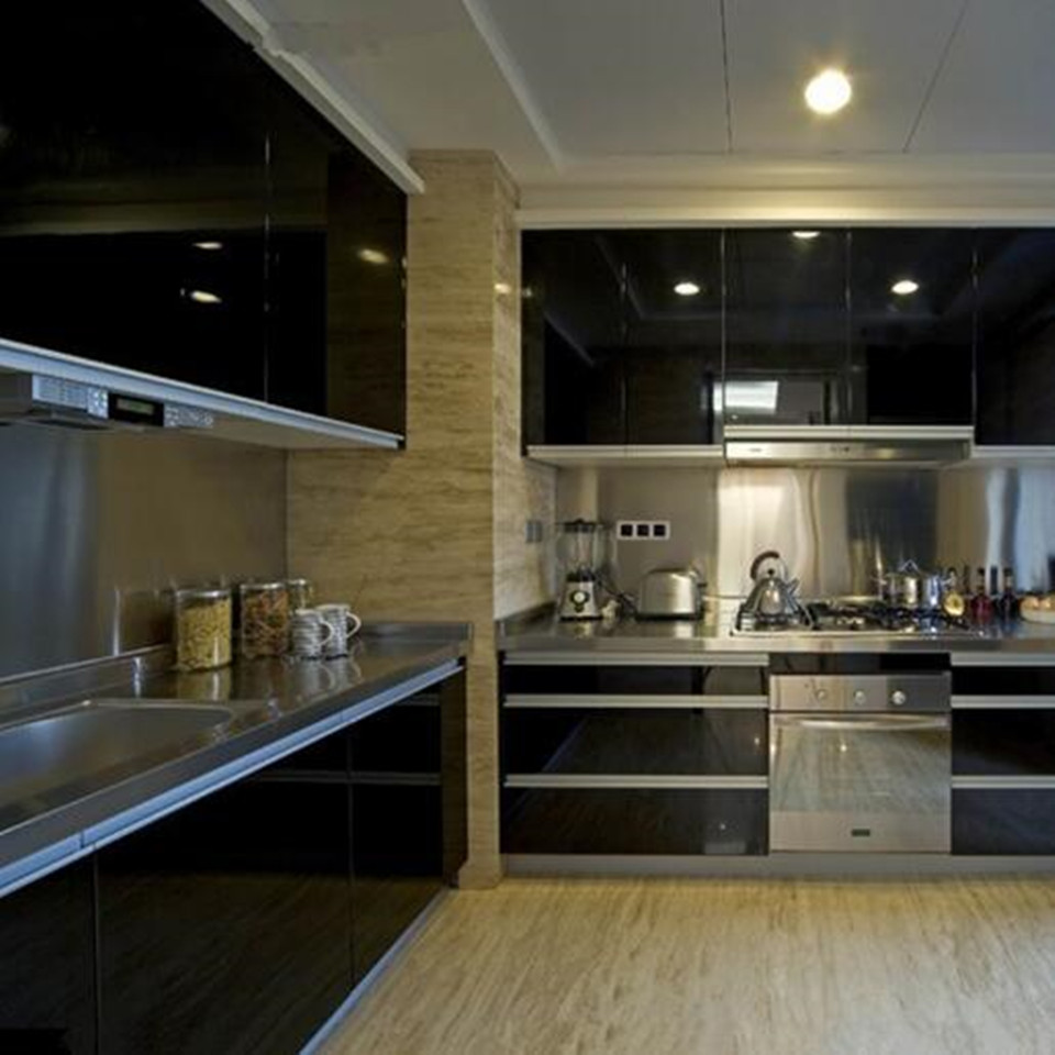 2m Furniture Renovation Wall Sticker Decorative Film PVC Self Adhesive Wall Paper Waterproof Glossy Kitchen Cabinet Wallpaper