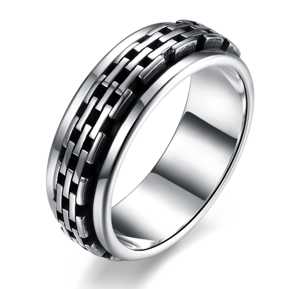 GOMAYA Women Mens 925 Sterling Silver Rings Gothic Vintage Rock Punk Cocktail Fine Jewelry Wholesale Gift Anillos S18101001