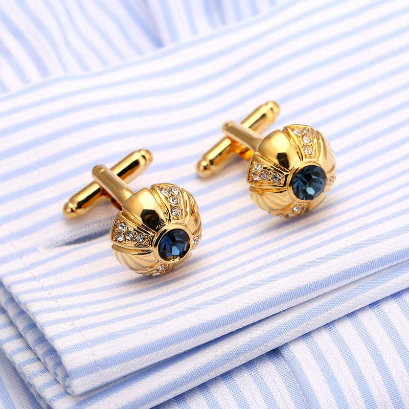 Vagula High Quality Classical Men Cufflink Blue Rhinestone Cuff Link Gold Plating Shirt Gemelos Cuffling Dropship Jewelry 161b 5pairs
Vagula High Quality Classical Men Cufflink Blue Rhinestone Cuff Link Gold Plating Shirt Gemelos Cuffling Dropship Jewelry 161b 5pairs