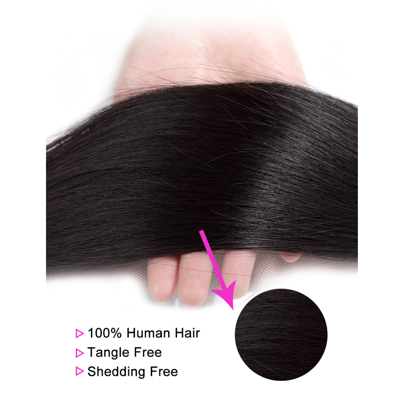 9A Great Quality Human Hair Weave silk Straight 3 or 4 Bundles Lot Cheap Brazilian Remy Hair Weft 100% human hair