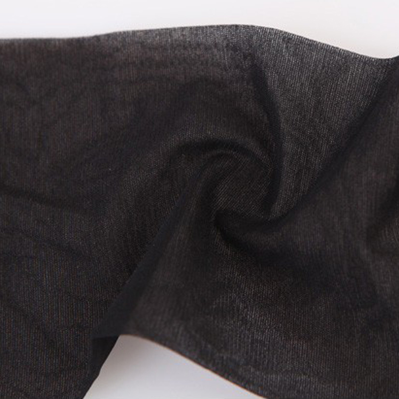 Skritts 6Pcs=3Pairs Summer Lady Solid Nylon Stockings Fashion Woman Transparent Stockings for Summer Knee Highs Socks Hosiery