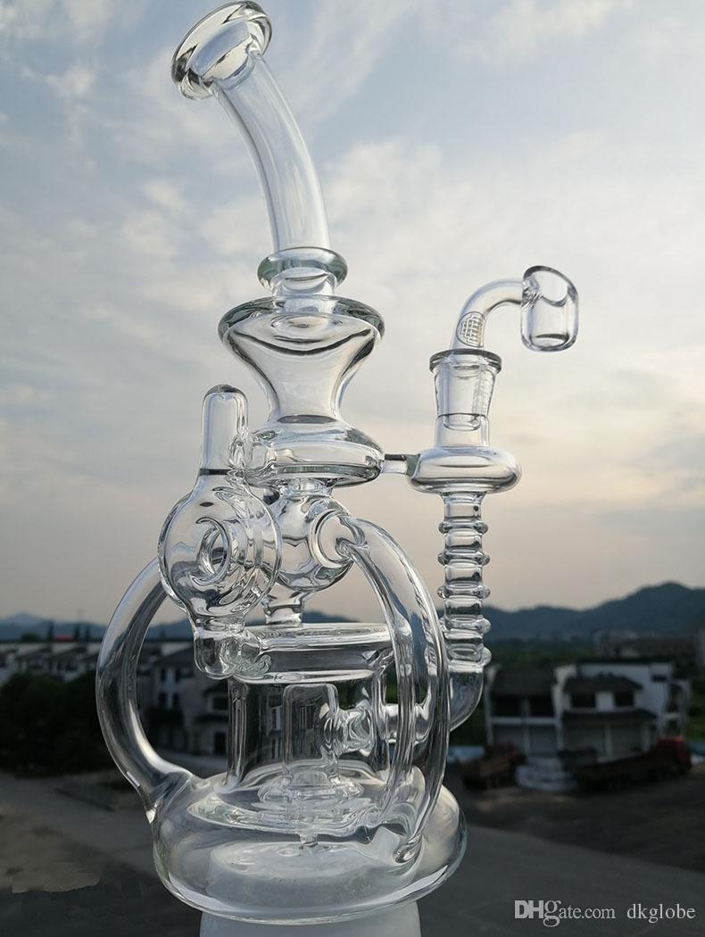sest Recycler glass big size bong with 100% quartz banger water pipes smoking pipe oil rigs tyre perc beaker base bongs 14.4mm joint
sest Recycler glass big size bong with 100% quartz banger water pipes smoking pipe oil rigs tyre perc beaker base bongs 14.4mm joint