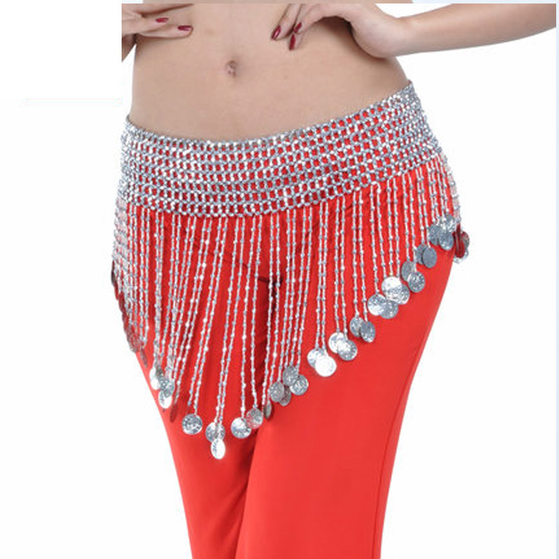 Gold Silver Beads Oriental Belly Dance Bellydance Coins Belt for Sale Women Waves Dance Accessories Waist Chain
Gold Silver Beads Oriental Belly Dance Bellydance Coins Belt for Sale Women Waves Dance Accessories Waist Chain