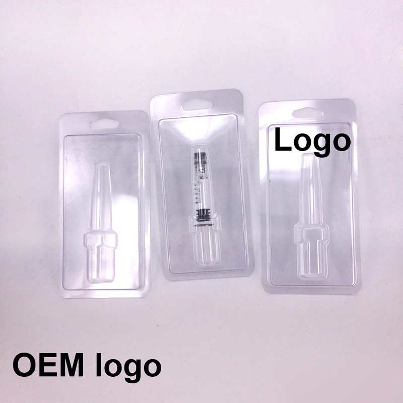 Blister retail packaging for Luer Lock Pyrex Glass Syringe 1ml-3ml injector with measurment mark for 92a3 M6T thick Co2 Oil Cartridges
Blister retail packaging for Luer Lock Pyrex Glass Syringe 1ml-3ml injector with measurment mark for 92a3 M6T thick Co2 Oil Cartridges