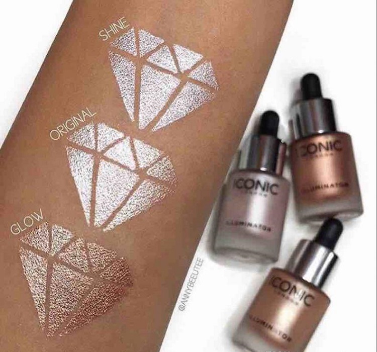 New ICONIC LONDON Liquid Highlighter In Shine original shine glow three color face make up highlighter
New ICONIC LONDON Liquid Highlighter In Shine original shine glow three color face make up highlighter