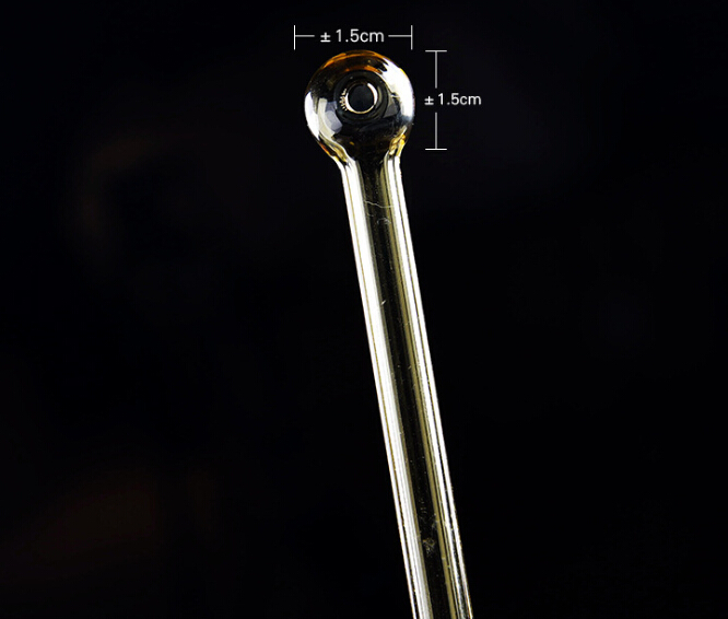 Round Head Glass Straw Creative Colorful Glass Straws Reusable Milk Drinking Straws Bar Party Supplies Wholesale