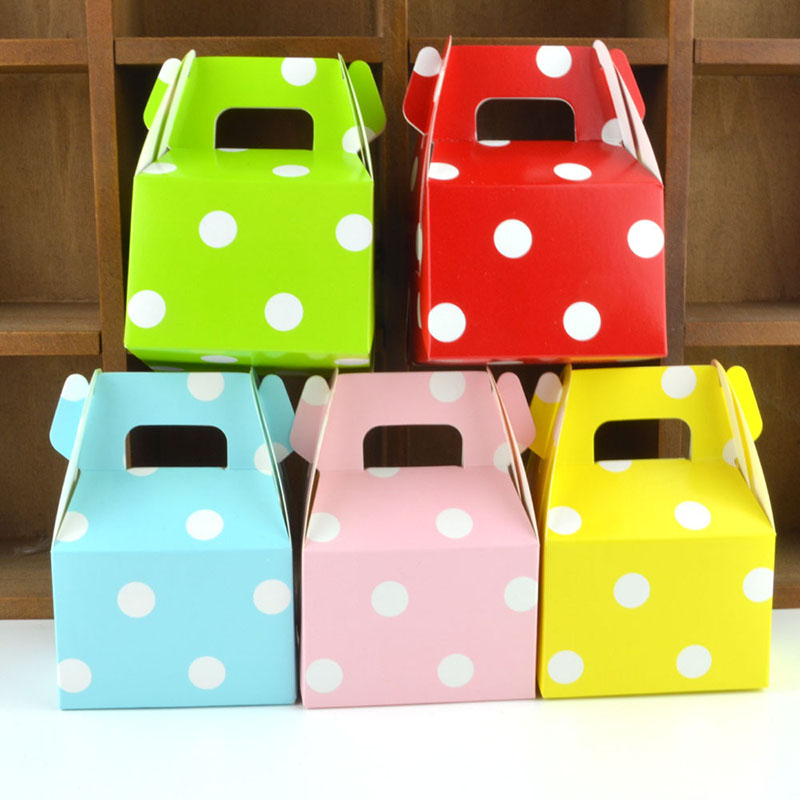 Polka Dot Small Candy Handle Boxes for Baby Shower Colorful Paperboard Candy Gift Box Boy Girl Kids Birthday Party Favors
Polka Dot Small Candy Handle Boxes for Baby Shower Colorful Paperboard Candy Gift Box Boy Girl Kids Birthday Party Favors