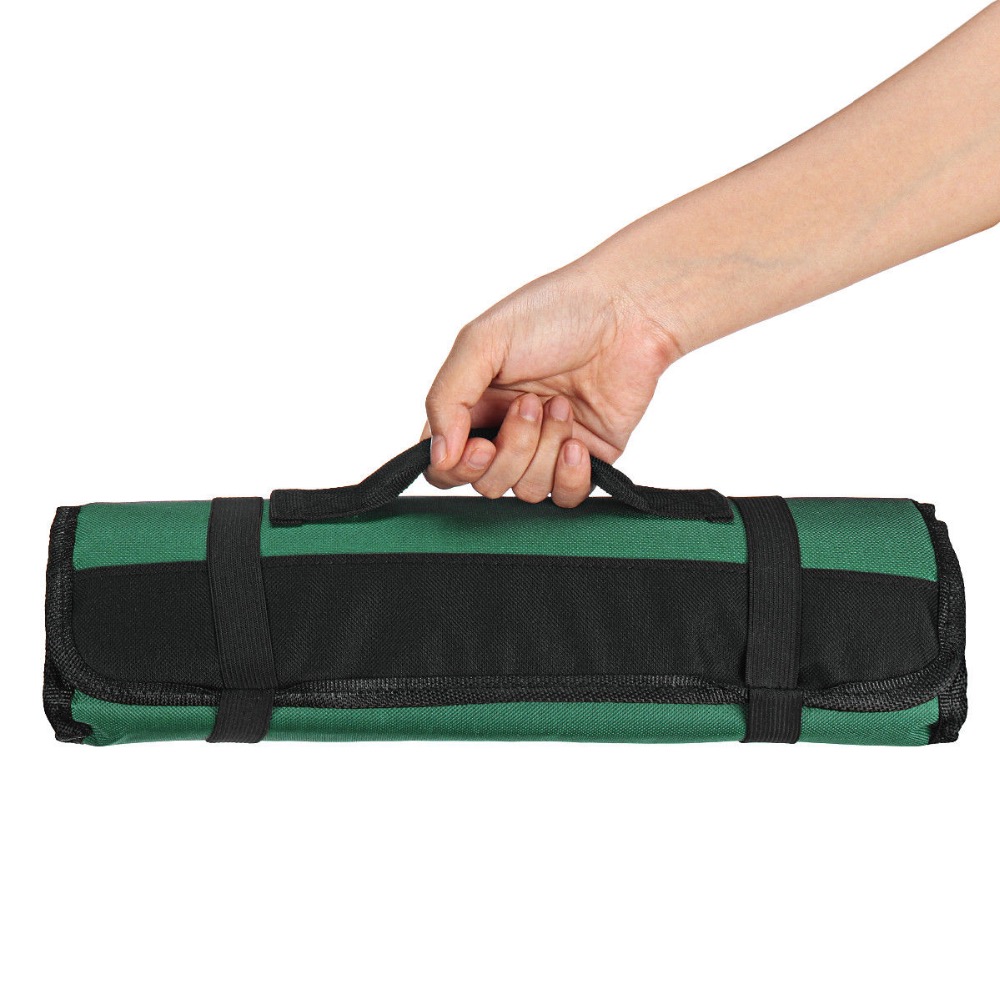 20 Slots Pocket Chef Knife Bag Roll Bag Carry Case Kitchen Portable Storage4006991