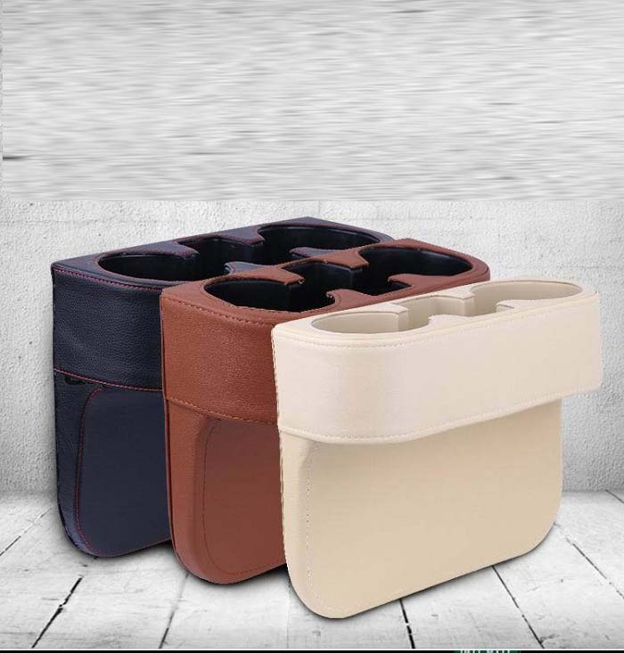 Storage Box Bag Car Seat Organizer Catcher Space Store gap Leak-Proof seam black PU leather black/cream/brown color option
Storage Box Bag Car Seat Organizer Catcher Space Store gap Leak-Proof seam black PU leather black/cream/brown color option