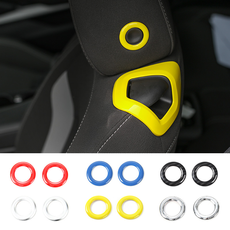Seat Back Headrest Adjust Handle Button Switch Decoration Circle Ring Cover Trim Frame for Chevrolet Camaro 2017+
Seat Back Headrest Adjust Handle Button Switch Decoration Circle Ring Cover Trim Frame for Chevrolet Camaro 2017+