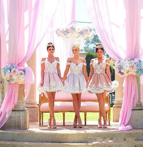 Design A New Line Lace Bridesmaid Off Shoulder Bridesmaids Dresses Maid Of Honor Dress Cheap Formal Gowns Custom s