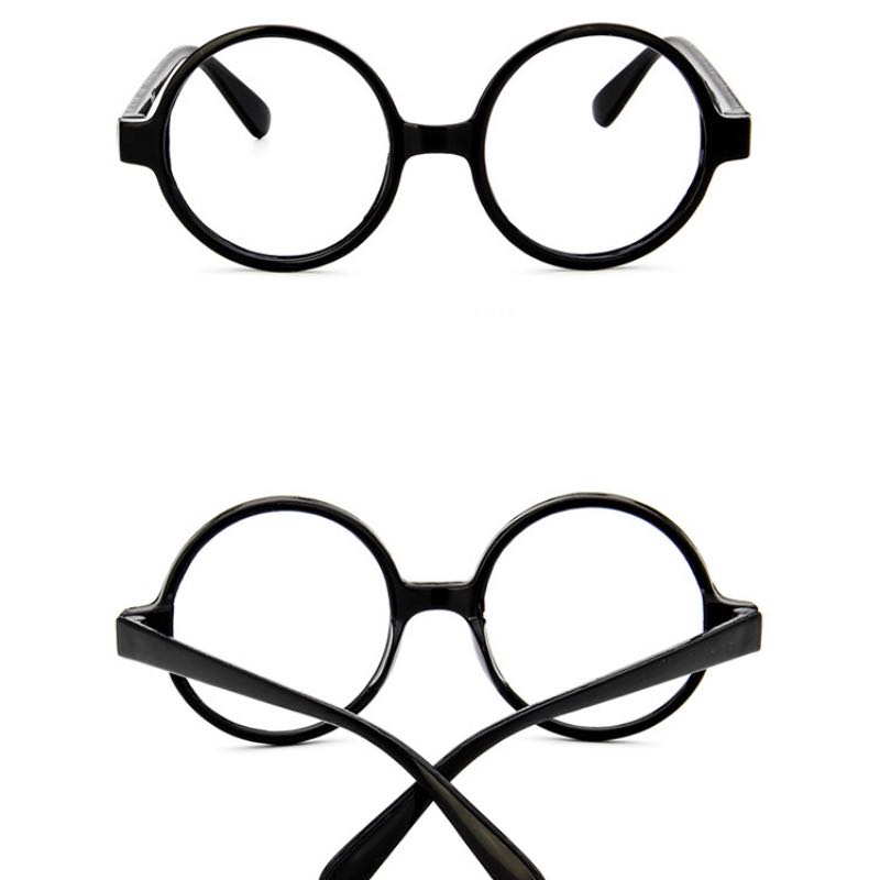 Fashion Glasses Frame Round Eyeglasses NO Lenses Unisex Design Arale Eyeglasses Plastic DHL Shipment