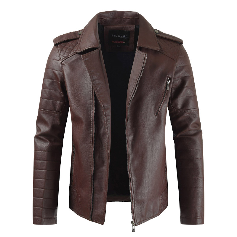 Loldeal Men's Winter Fashion Faux Leather Jackets Classic Mens Black Leather Motorcycle Biker Jacket, Brown
Loldeal Men's Winter Fashion Faux Leather Jackets Classic Mens Black Leather Motorcycle Biker Jacket, Brown
