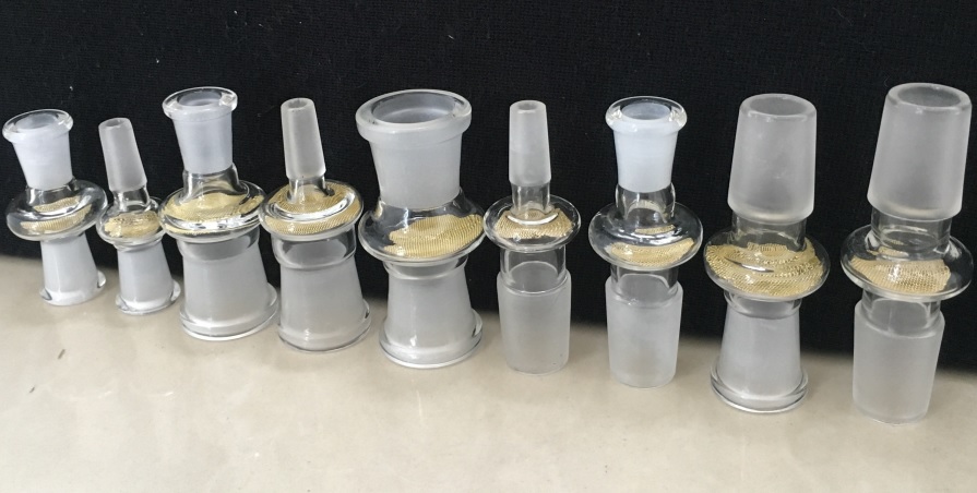 Glass Ash Catcher 10mm 18mm Mini Glass Bong reducer Thick Pyrex Clear Bubbler dropdown 45 90 Degree with copper mesh
Glass Ash Catcher 10mm 18mm Mini Glass Bong reducer Thick Pyrex Clear Bubbler dropdown 45 90 Degree with copper mesh