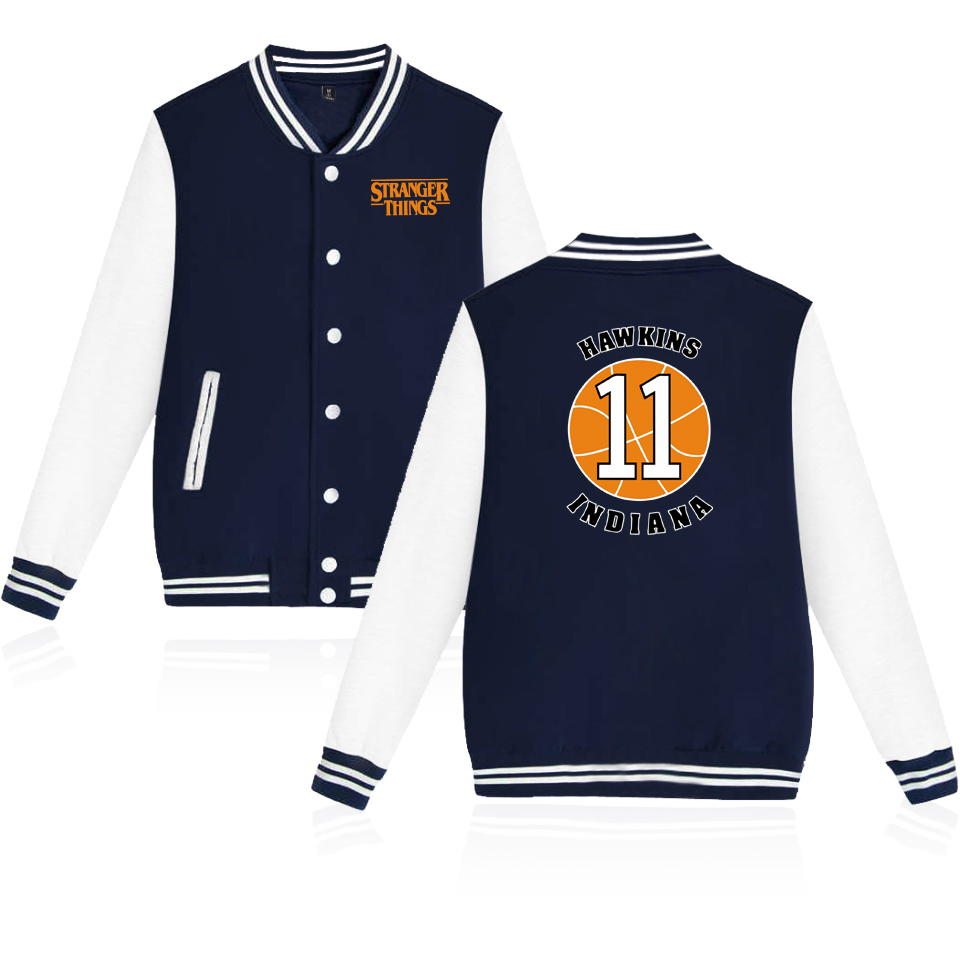 Blackday Fashion Kpop Stranger Things Hawkins Indiana Baseball Jacket Men/Women Uniform Coats Jacket Long College Clothes, Black
Blackday Fashion Kpop Stranger Things Hawkins Indiana Baseball Jacket Men/Women Uniform Coats Jacket Long College Clothes, Black