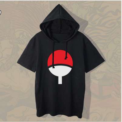 Naruto Short Sleeve Hooded T-shirt Casual Summer Women Men's Clothing Uchiha Sasuke Sharingan Cosplay cotton T Shirts Tees
Naruto Short Sleeve Hooded T-shirt Casual Summer Women Men's Clothing Uchiha Sasuke Sharingan Cosplay cotton T Shirts Tees