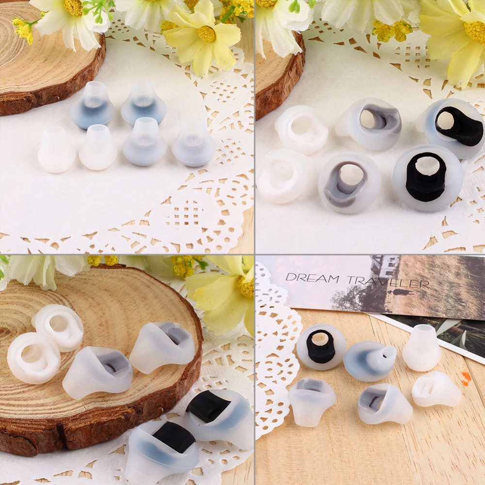 3 Pairs S M L Sizes Replacement Silicone Earbud Tips Set for Bose IE ie2 - view 6